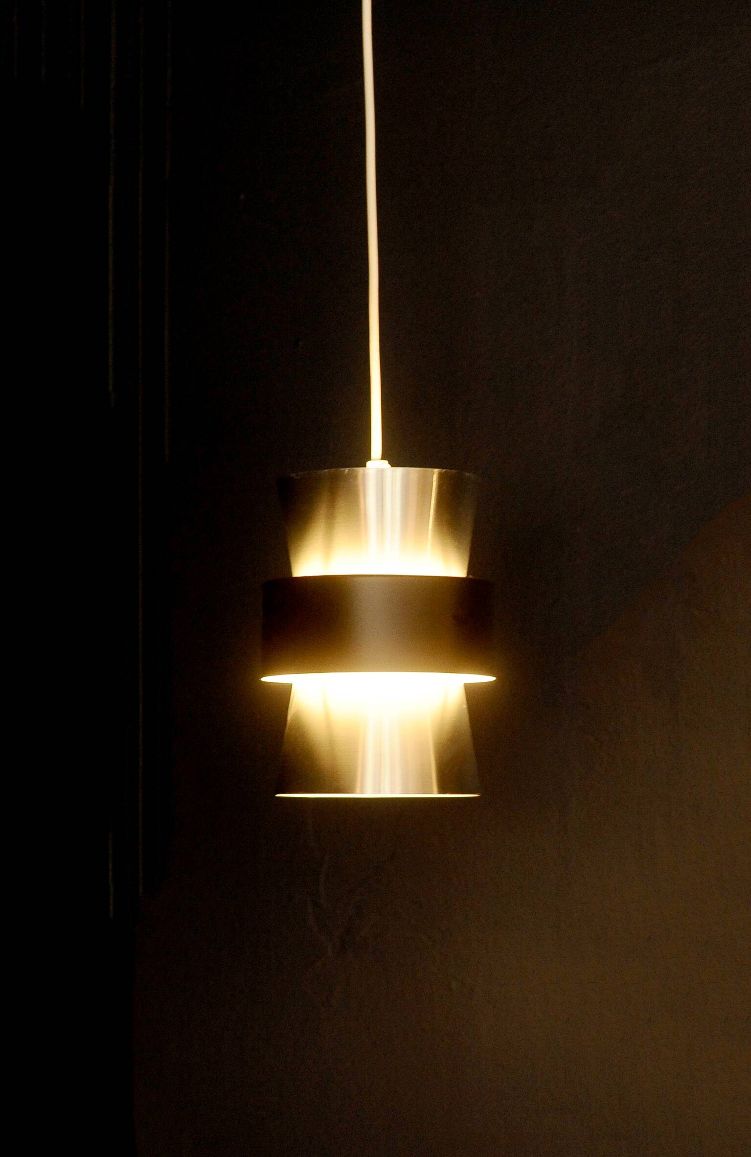Fog & Morup brushed aluminum pendant light