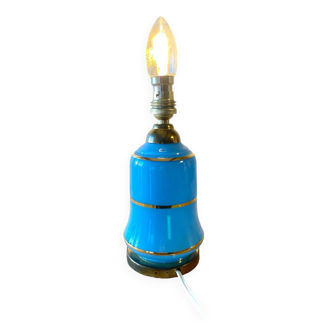 Opaline lamp base from the 50s
