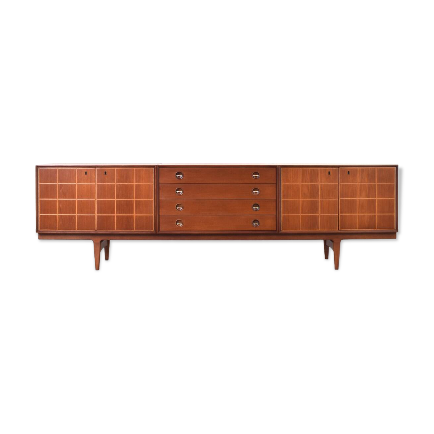Mid-Century Teak Sideboard by Rolf Rastad & Adolf Relling for Gustav Bahus