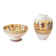 Kaiser "Theben" set of 2 porcelain vases, Egyptian motif.