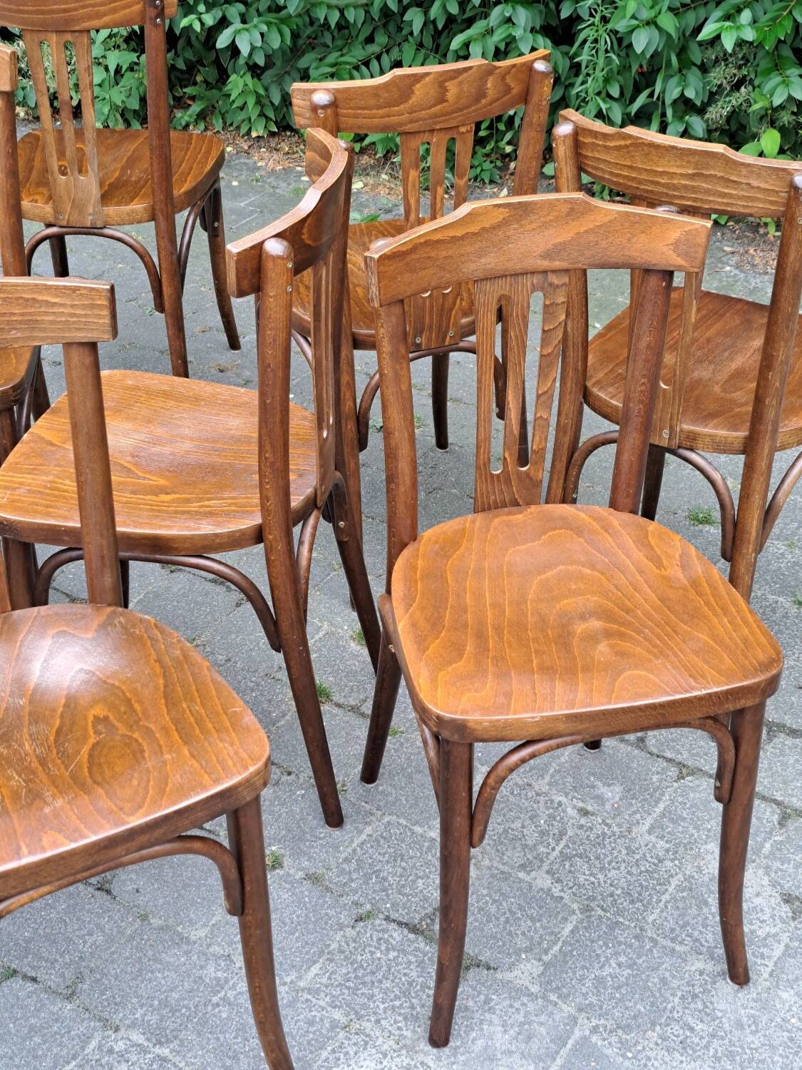 30 vintage Drevounia chairs.