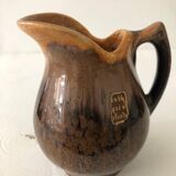 Small Stoneware Pitcher from Pierrefonds, 1960s, France