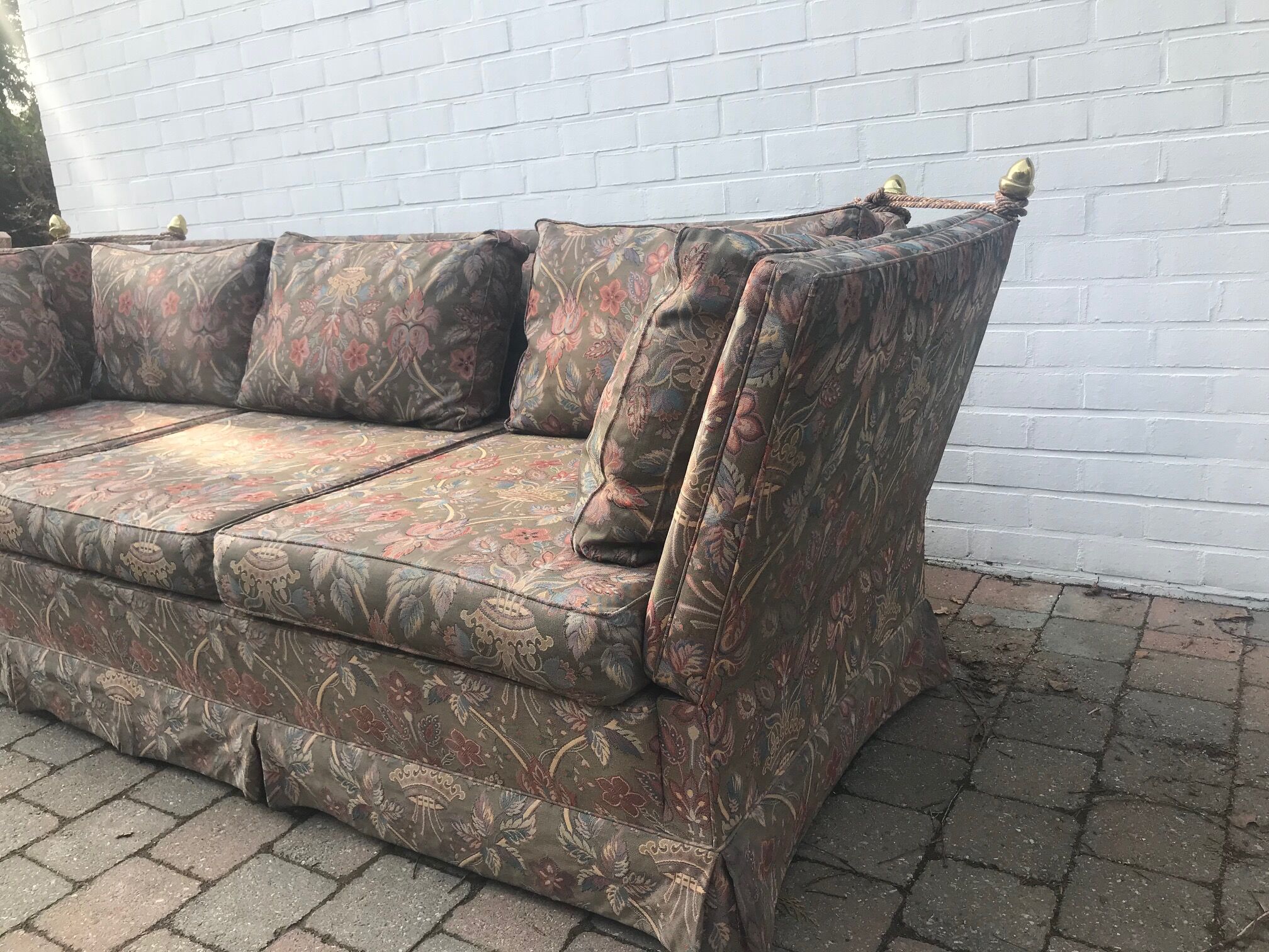 3-seater sofa and 2 armchairs set Maison Jansen 1960