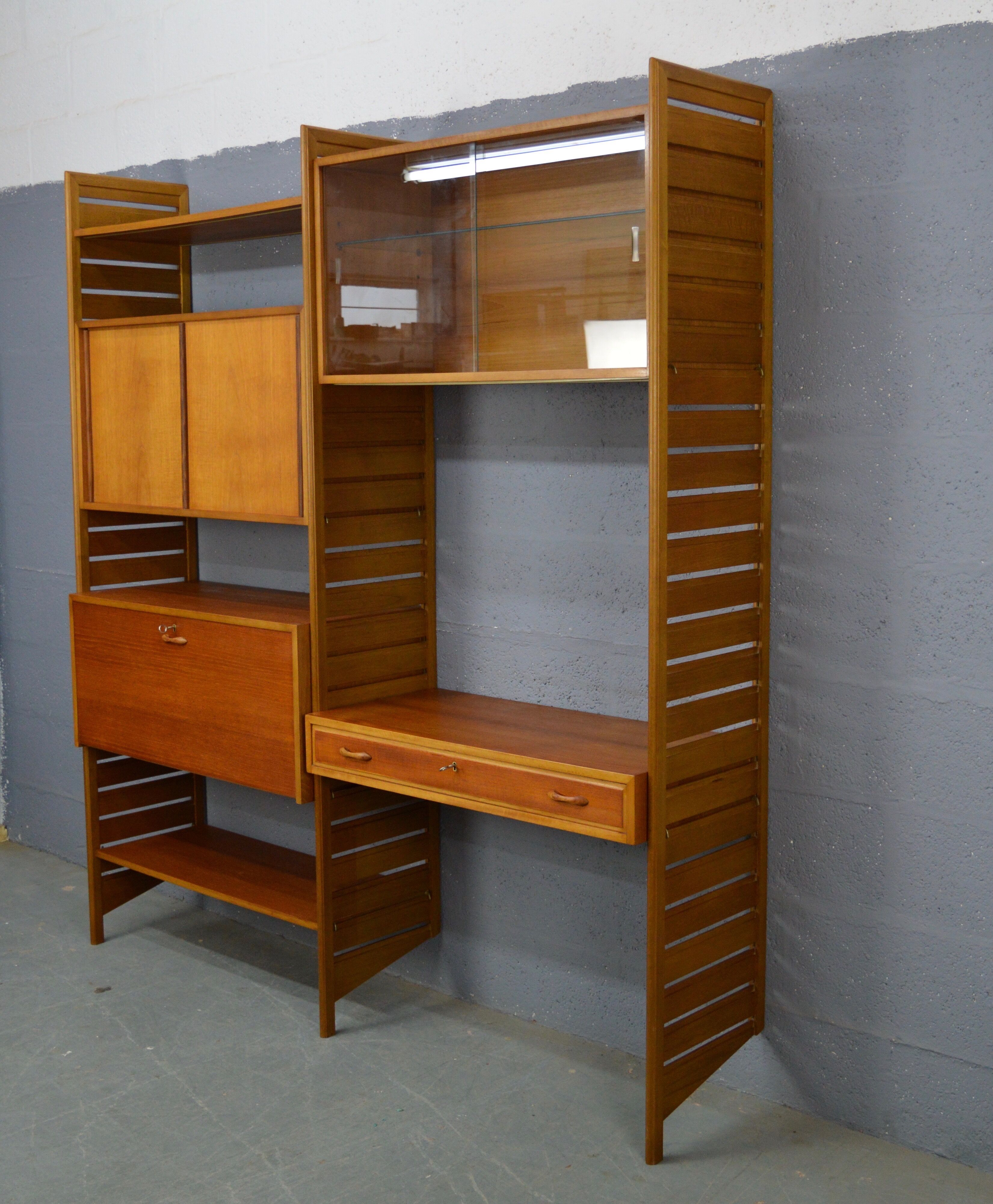Mid Century Ladderax Wall Unit.