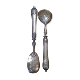 Old necessary for entremets/solid silver