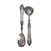 Old necessary for entremets/solid silver