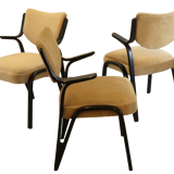 Vintage mid century schwingsessel 'fehrbellin'