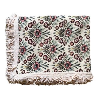 Dessus de lit vintage fleurs 180 x 220