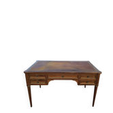 Large Louis XVI desk in wood – Leather top