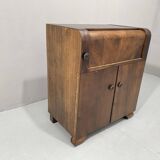 Fully renovated mid century cabinet with build-in turntable, Germany, 1950´s