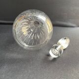 Carafe in blown and cut crystal