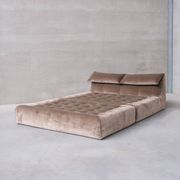 Original Mid-Century Italian Mario Bellini 'Le Bambole' Bed or Day Bed
