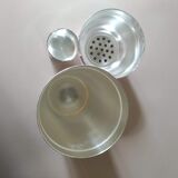 shaker silver metal vintage ercuis