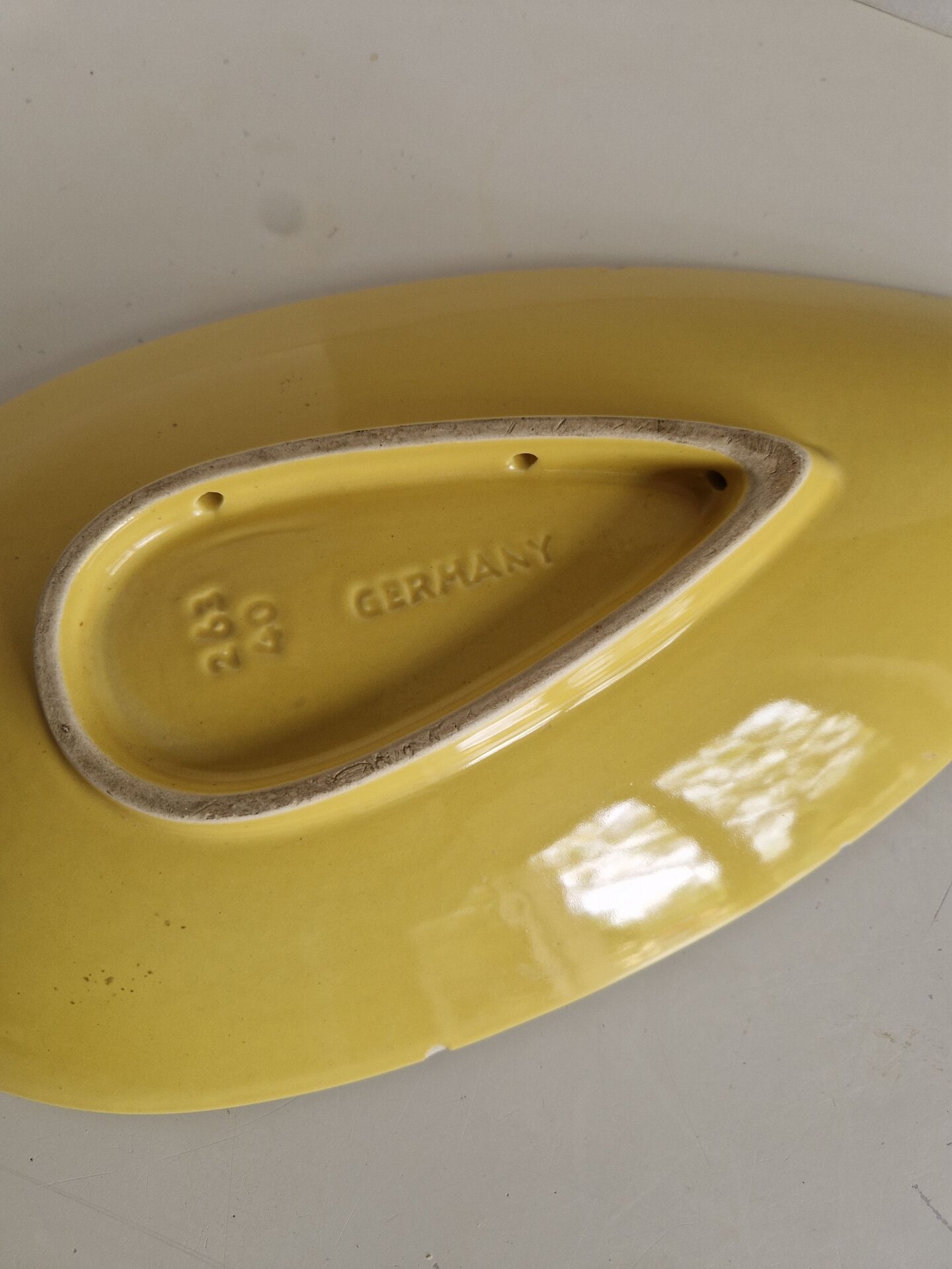 Large Ceramic Bowl 1950s 1960s
