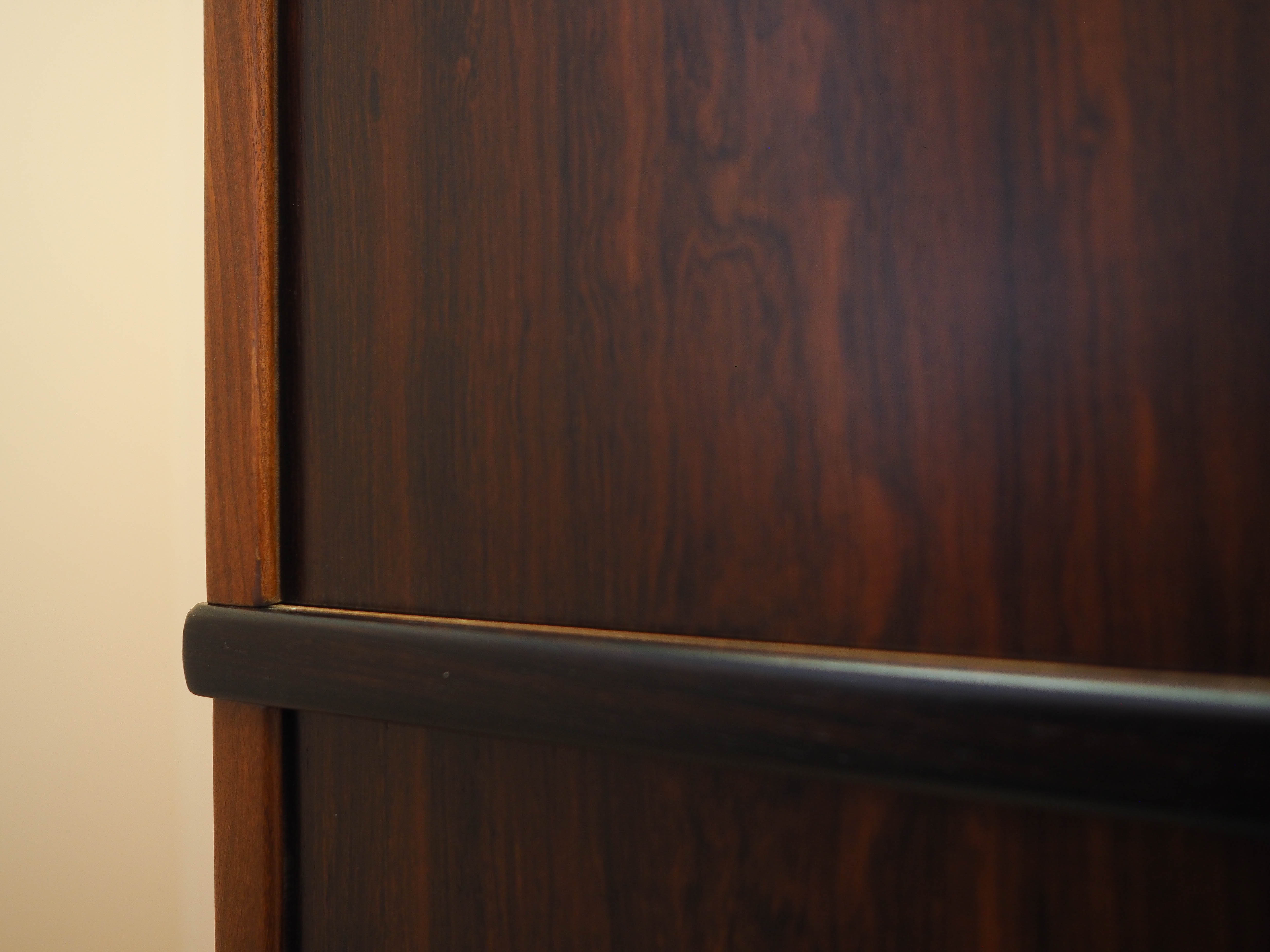 Rosewood wardrobe, Danish design, 1970s, made in Denmark