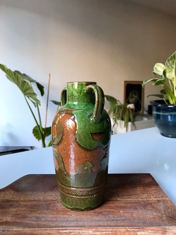 Ceramic vase by Brusset