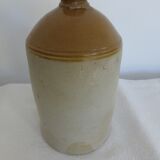 Bouteille en grès vernissé