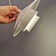 Small hanging lamp in a beautiful white color, produced by Super-Light Denmark.