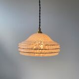 Lot 3 old glass suspensions from vintage clichy