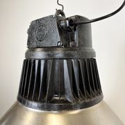 Large Industrial Aluminium Pendant Light from Elektrosvit, 1960s