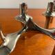 Set of 4 modular candle holders variant Nagel BMF vintage 1970