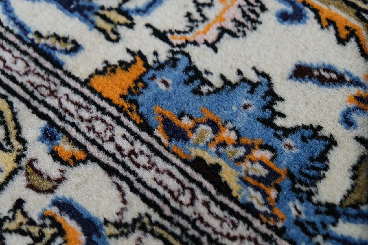Hand-Woven Middle Persian Rug, 1960