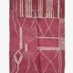 Tapis Rose Berbère - 7.6 x 4.92 ft / 232 x 150 cm