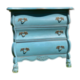 Chest of drawers plated oak