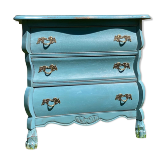 Chest of drawers plated oak