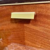 Bar cabinet on wheels