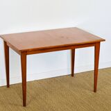 Vintage Scandinavian teak dining table 1960