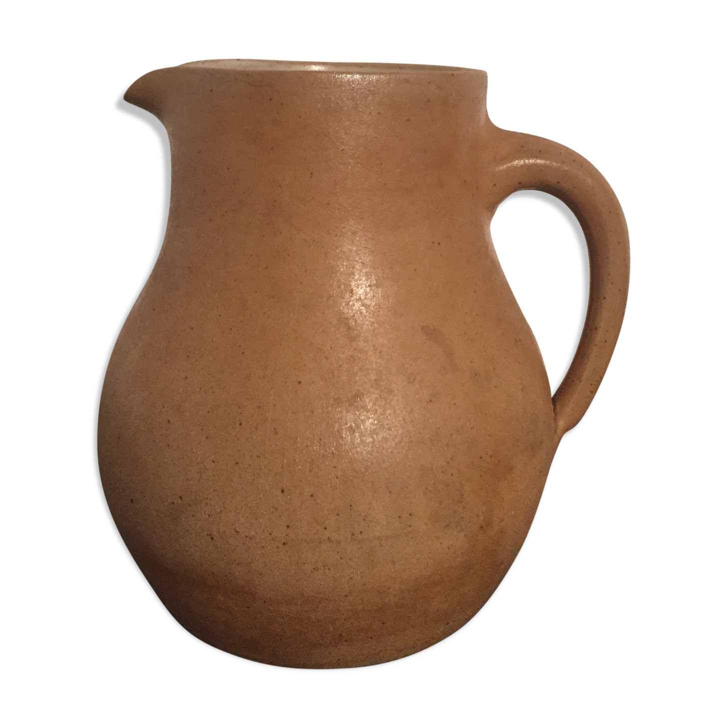 Stoneware pitcher