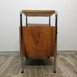 Bauhaus chromed nightstand by Robert Slezak