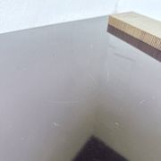 Art Deco coffee table in lacquer and brass