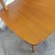 Set of 6 Hiller chairs, vintage bistro