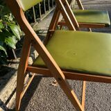 Pair of Gio Ponti folding chairs