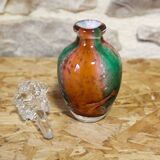 Glass bottle by Jean-Michel Operto in Biot