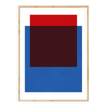 Peinture faite à la main 29,7x42cm