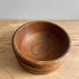 Vintage teak cup / empty pocket