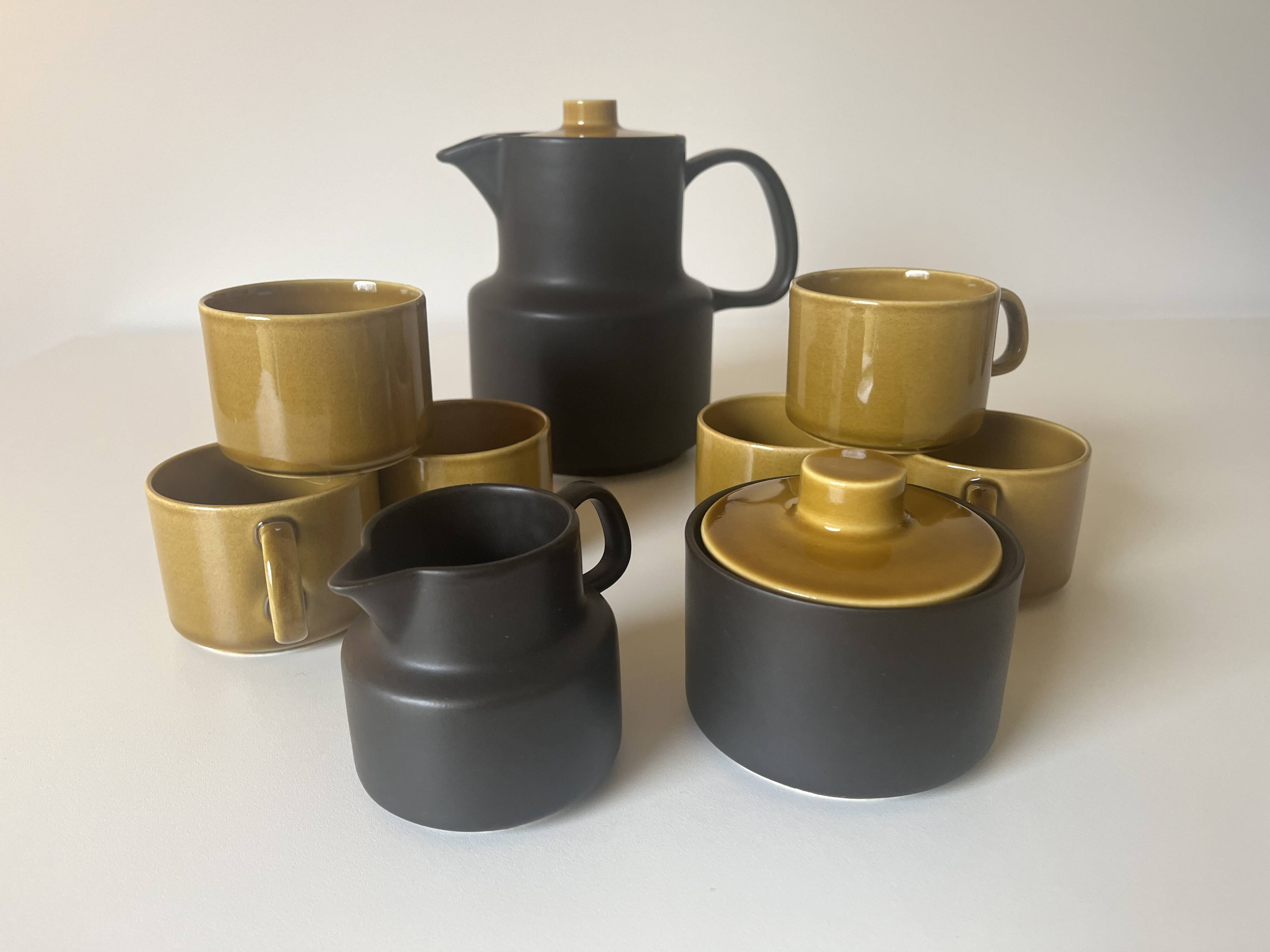 70s/80s coffee service from the Melitta Germany brand