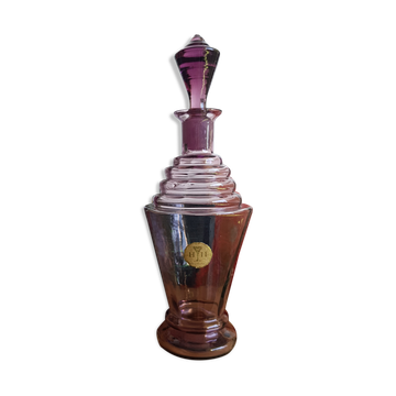 Carafe en verre de Bohème