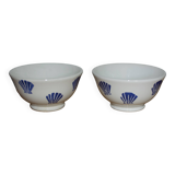 2 vintage Italian ceramic bowls Quadrifoglio