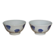 2 vintage Italian ceramic bowls Quadrifoglio