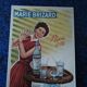 Une publicité couleur Marie Brizard anisette issue d'une revue d'époque