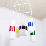 Chandelier with vintage suspensions