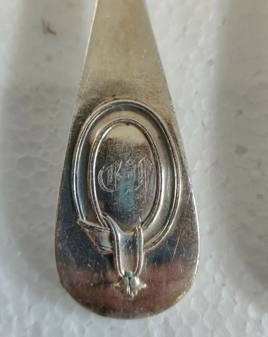 Old housewife in silver metal henri charpentier 38 pieces early 19th