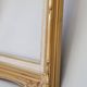 Oil painting of the Mediterranean coast with a high-quality Baroque frame.