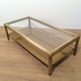 Coffee table brass. Around 1960
