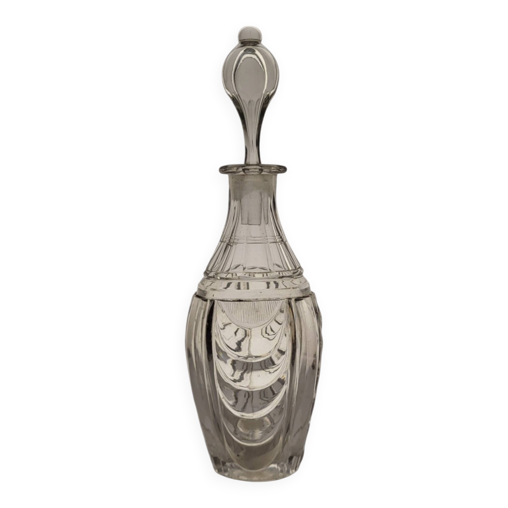 Art Deco glass bottle