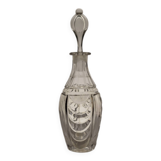 Art Deco glass bottle